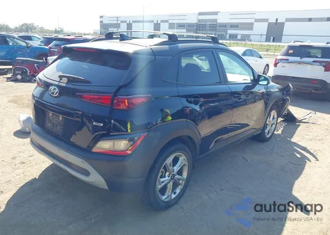 2022 Hyundai Kona Sel из США, поврежденный, VIN KM8K6CAB6NU816151